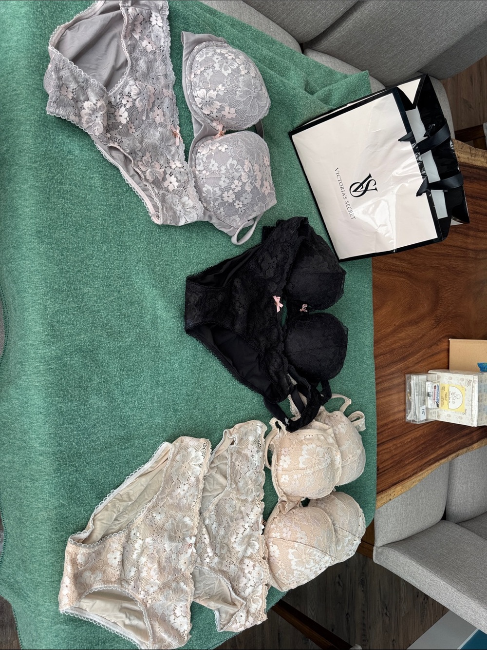 Victoria's Secret Lace Bra and Bikini Sets